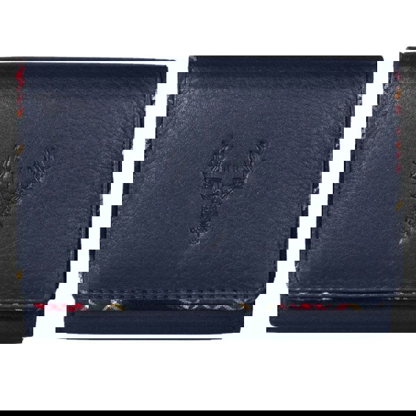 Mala Leather Braemar Country Stag Coin zip around purse