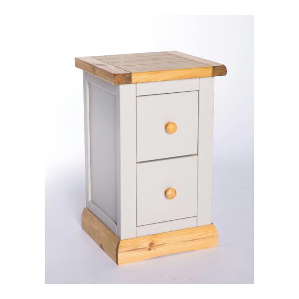 Cabinet Bits Bomporto 2 Drawer Petite Bedside Table