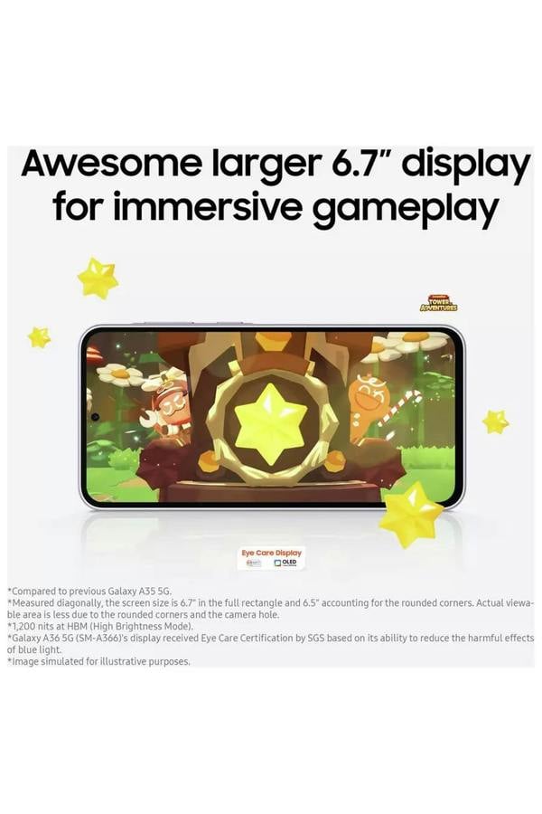 Samsung Galaxy A36 5G Smartphone 8GB RAM 256GB Dual SIM