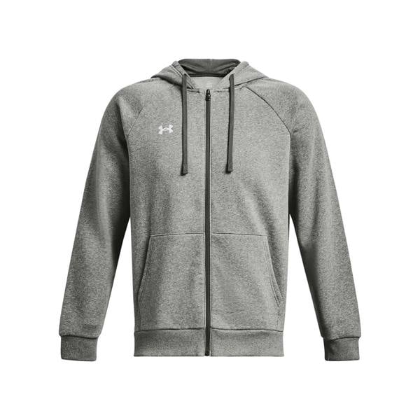 Under Armour Unisex Adult Rival Fleece Full Zip Hoodie - Castle Rock - 