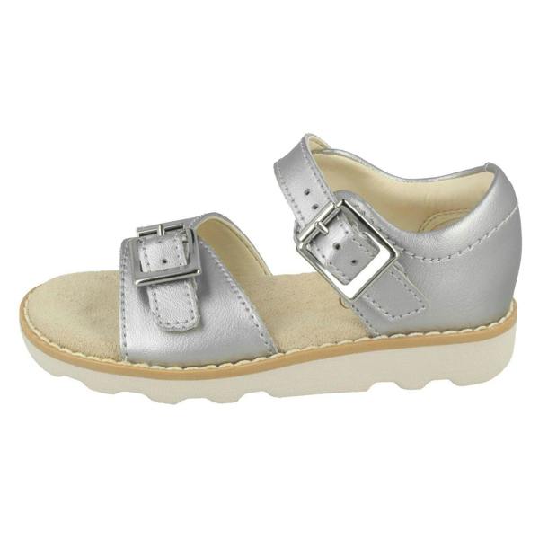 Clarks Girls Clarks Casual Summer Sandals Crown Bloom T