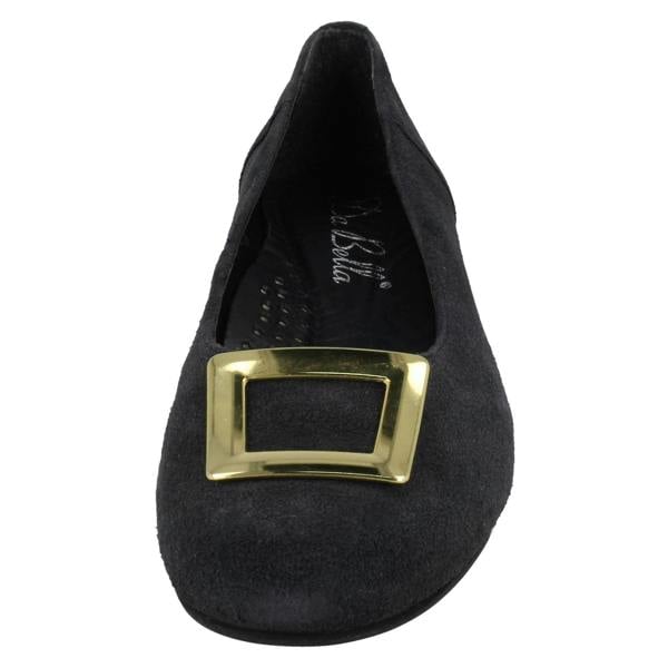 Da Bella Ladies Da Bella Heeled Court Shoes With Buckle Detail Kate