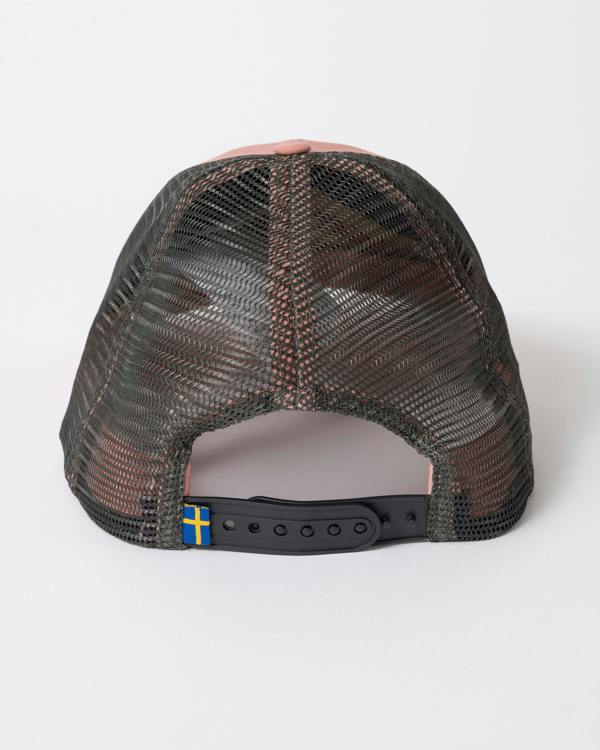 back of Fjallraven 1960 Logo Unisex Langtradarkeps in Dusty Rose 300