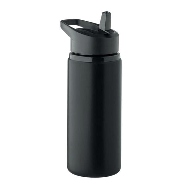 MidOcean Spot Single Wall 500ml Water Bottle - Black - 