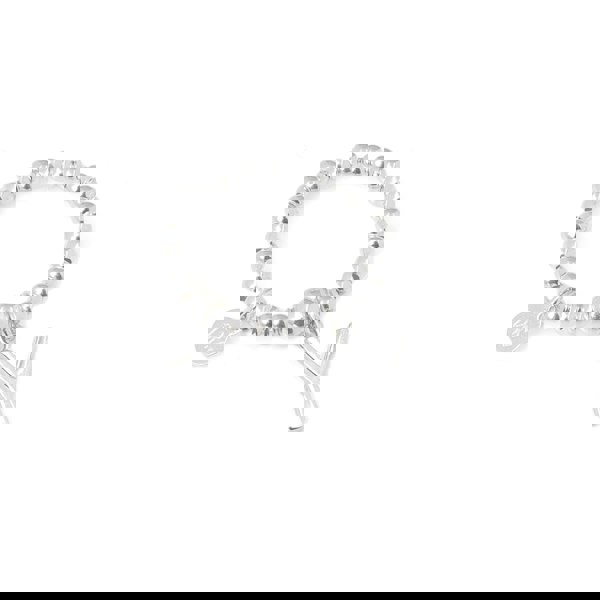 Say It With Classic Initial Ball Ring - Sterling Silver (Large)