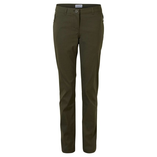 Craghoppers Women's Kiwi Pro II Trousers - Khaki Green