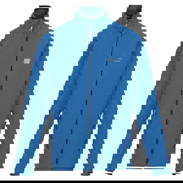 Regatta Mens Hadfield Full Zip Fleece Jacket - Snorkel Blue