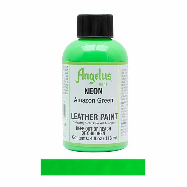 Angelus Neon Leather Paint for Sneaker Customs and Shoes 4oz