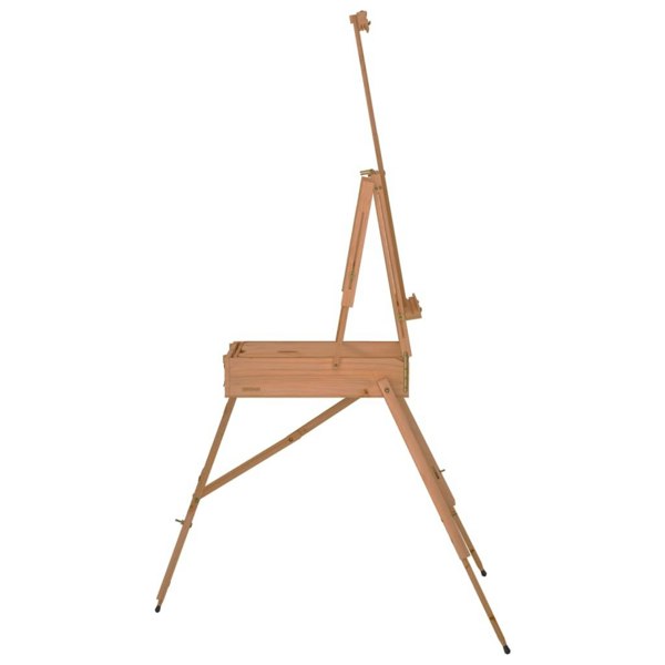 Berkfield Easel Stand 81x121x173 cm Solid Beech Wood