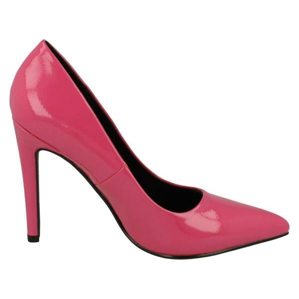 Anne Michelle Ladies Anne Michelle Patent Court Shoes