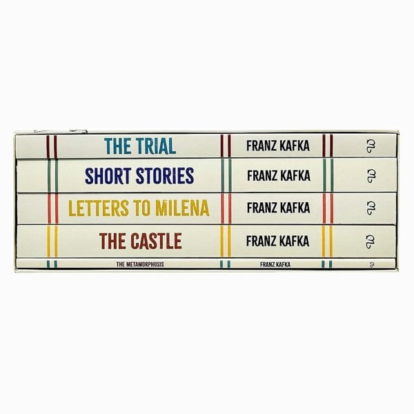 Curated Works of Franz Kafka 5 Book Set The Trial, Short Stories, Letters to Millena & more