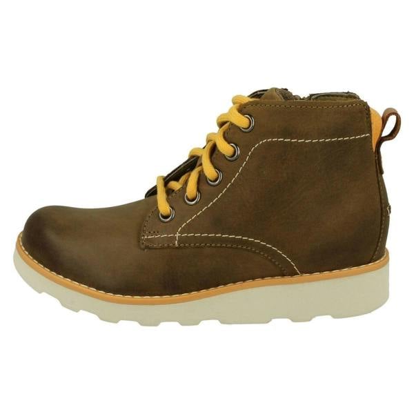 Clarks Boys Clarks Lace Up Detailed Boots Crown Hike K