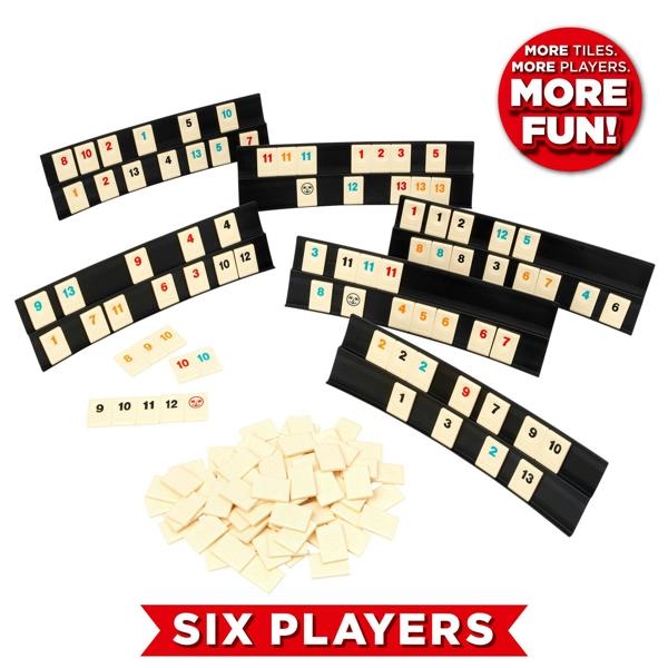IDEAL Rummikub Game Six Players Special Edition