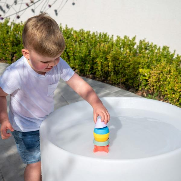tickit SiliSoft® Rocket Stacker (Rainbow)