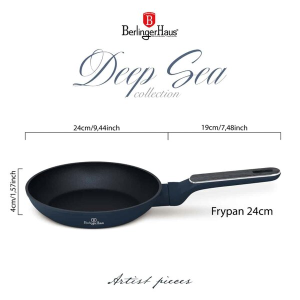 Berlinger Haus BH8365 – 24 cm Deep Sea Collection Frypan