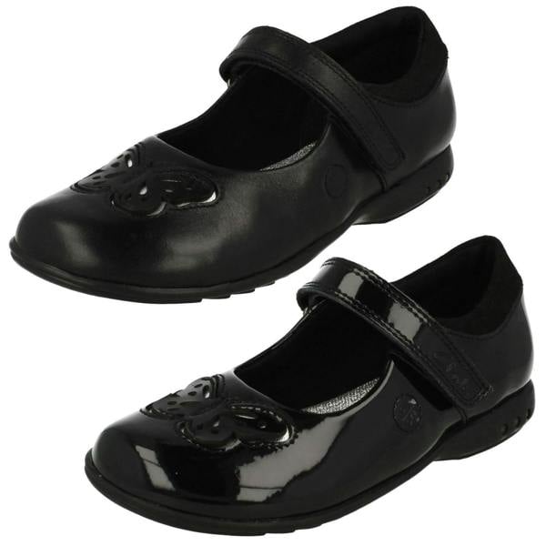 Clarks Girls Clarks Light Up School Shoes Trixi Rose
