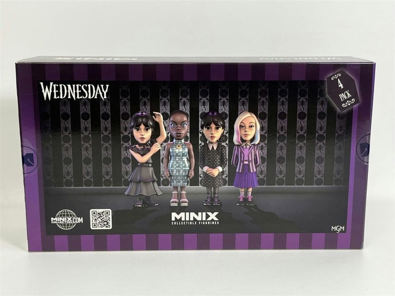 Minx Wednesday 4 Pack 7 cm Collectible Figures Minx 14781