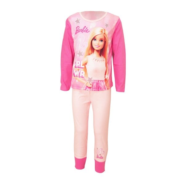 Barbie Girls Grl Power Long Pyjama Set - Pink