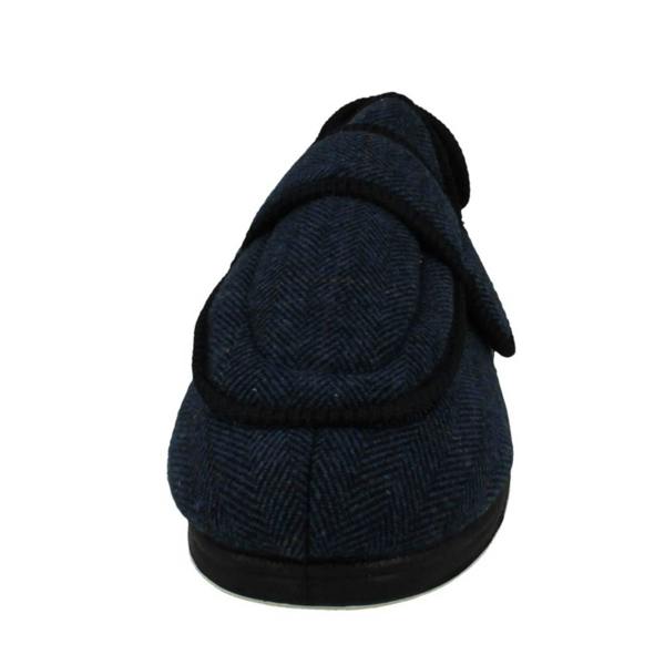 Padders Mens Padders Memory Foam Slippers Wrap