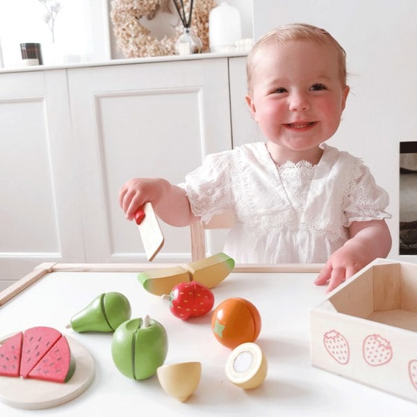 Bigjigs Toys Cutting Fruit Crate