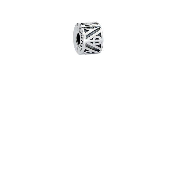 Harry Potter sterling silver Deathly Hallows charm stopper  silver