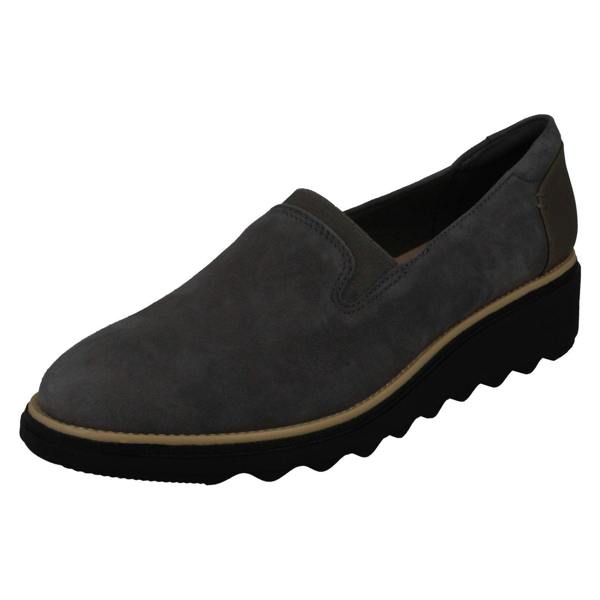 Clarks Ladies Clarks Slip On Smart Shoes - Sharon Dolly