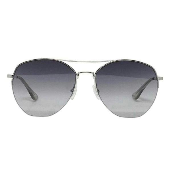 Calvin Klein Mens Smoke Sunglasses - Silver - 
