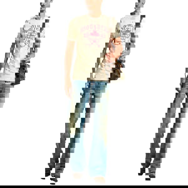 Dsquared2 Contrast Graphic T-Shirt Champagne S