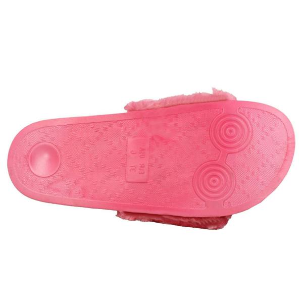 Spot On Ladies Spot On Flat Slip On Mule Sandals