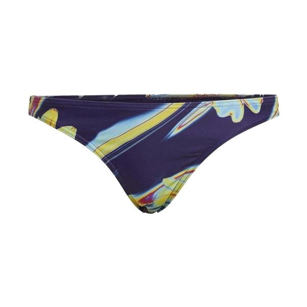 Adidas Womens/Ladies Positivisea Abstract Floral Bikini Bottoms - Deep Purple/Brilliant Blue - 