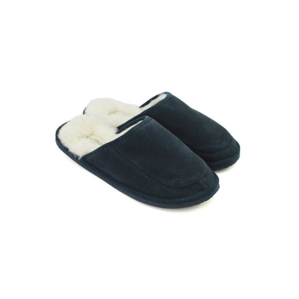 Eastern Counties Leather Unisex James Wool-blend Mules - Navy