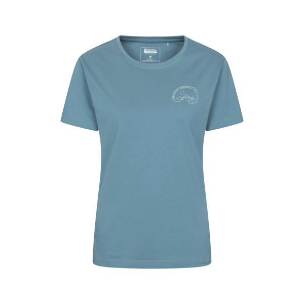 Mountain Warehouse Womens/Ladies Tree Ring Relaxed Fit T-Shirt - Navy - 