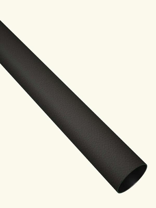 Espresso leather effect handrail pole