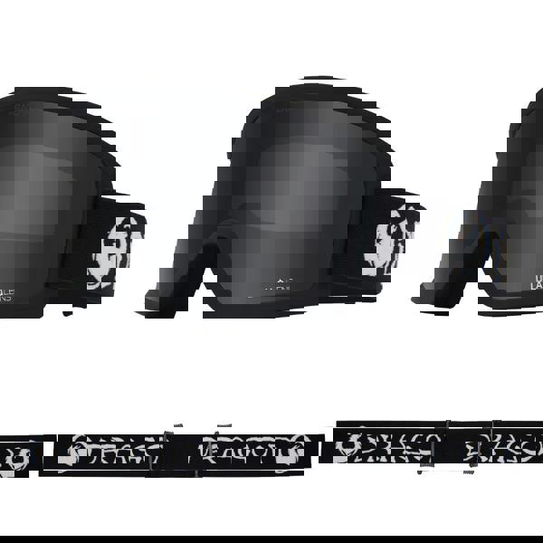 Dragon DX3 L OTG - Classic Black with Lumalens Dark Smoke Lens