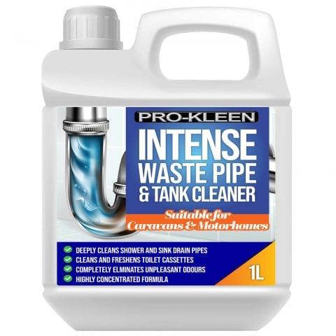 ProKleen Pro-Kleen Intense Waste Pipe and Tank Cleaner For Caravans and Motorhomes 1L