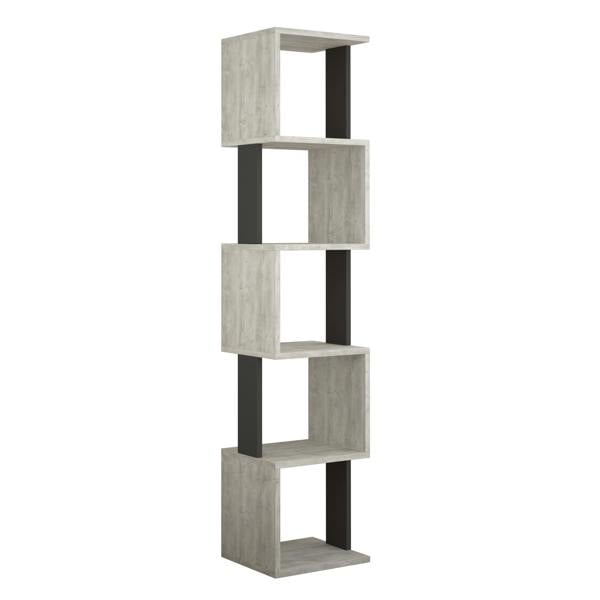 Decortie Piri 5 Tier Tall Freestanding Bookcase (H) 161cm