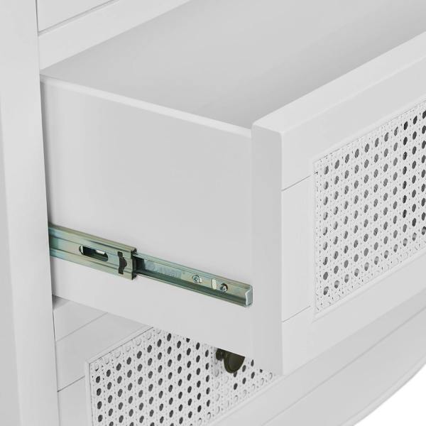 Statement Furniture Louis Chest of Drawers with Rattan Cane Drawers