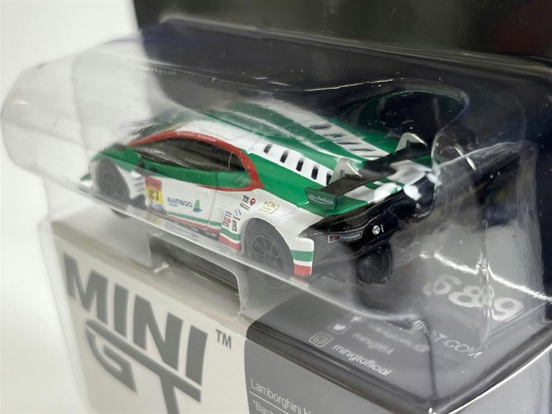 Mini GT Lamborghini Huracan GT3 EVO #87 2023 Super GT Series 1:64 Scale Mini GT MGT00689L