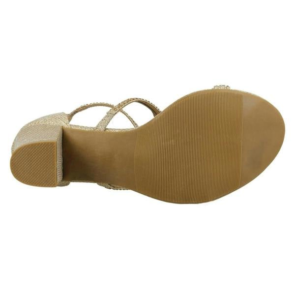 Anne Michelle Ladies Anne Michelle Diamante Sandals