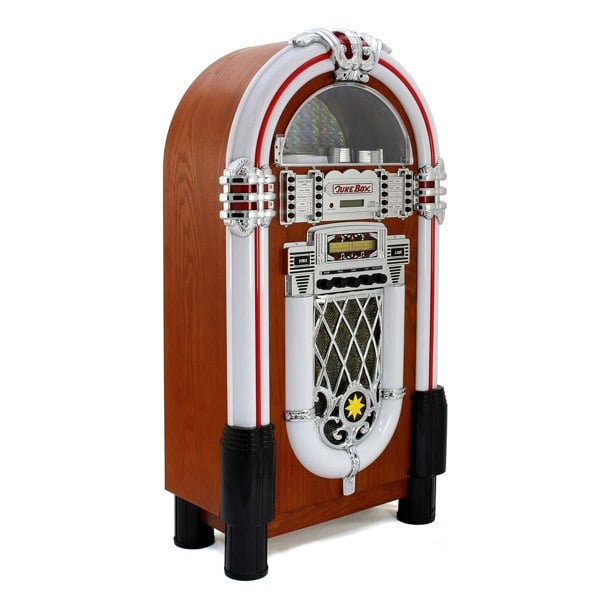 Monstershop Retro Style Illuminated Jukebox Sound System