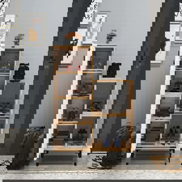 Destina Home Reysary Shoe Storage Shelf with Cabinet