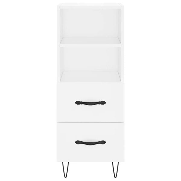 Berkfield Sideboard White 34.5x34x90 cm Engineered Wood