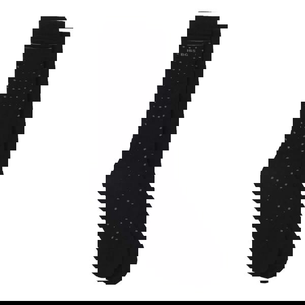 Boss Unisex Adult Bamboo Socks (Pack of 2) - Black - 