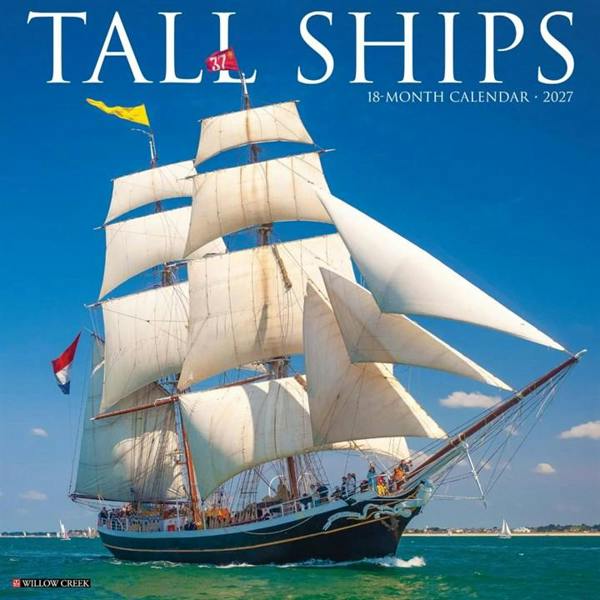 Tall Ships Calendar 2027, Wall Calendars, Month To View, Transport, Gift