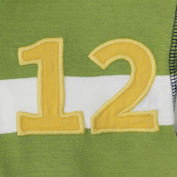 Lazy Jacks LJ78C - Long Sleeve Rugby Top - Lime