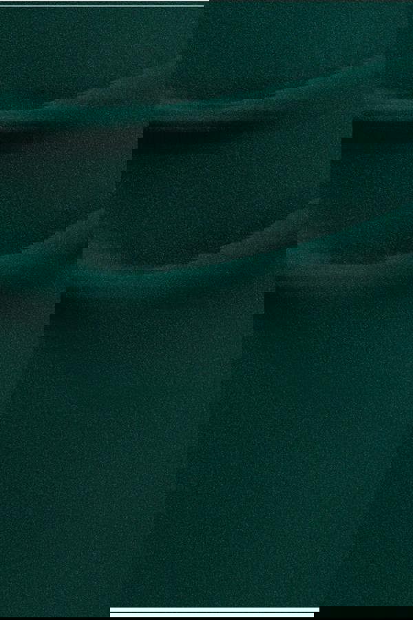 Cape Sleeve Detail Front Tie Maxi Dress - Emerald Green DR4908