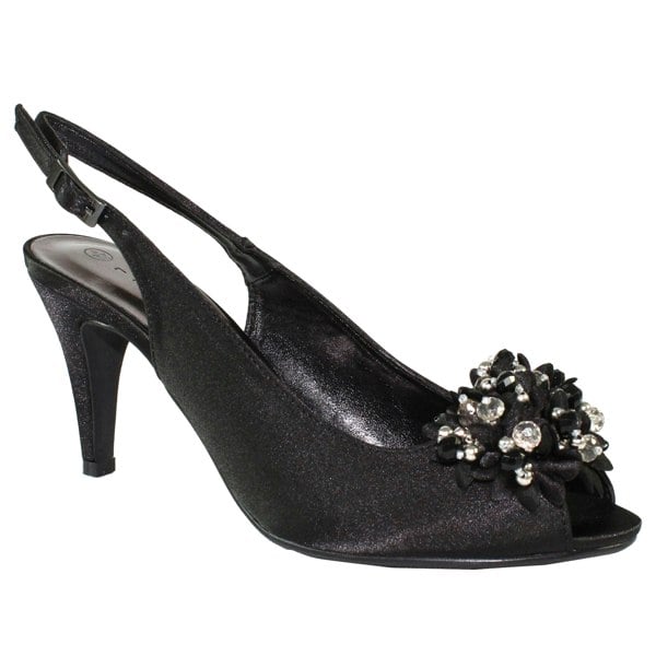 Lunar Womens Sabrina Court Shoes - Black