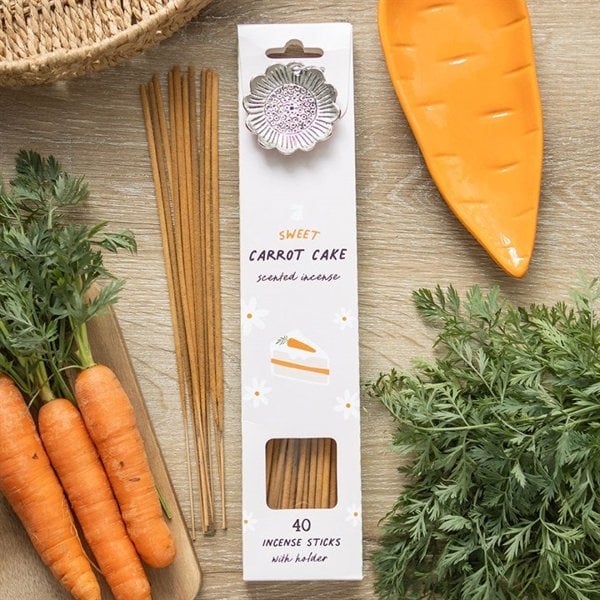 Serano Set of 18 Carrot Cake Incense Stick Gift Sets in Display
