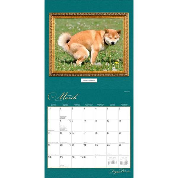Doggie Doo Doo Calendar 2027, Wall Calendars, Month To View, Dogs, Gift