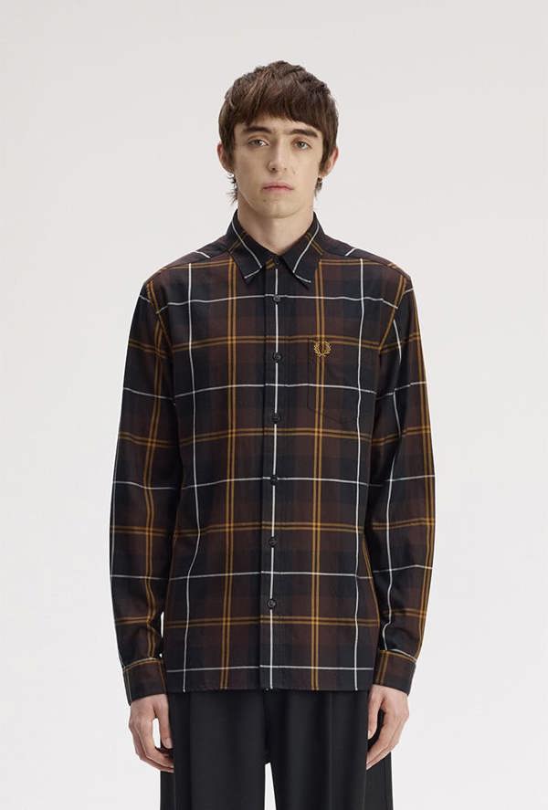 Fred Perry Twill Tartan Shirt